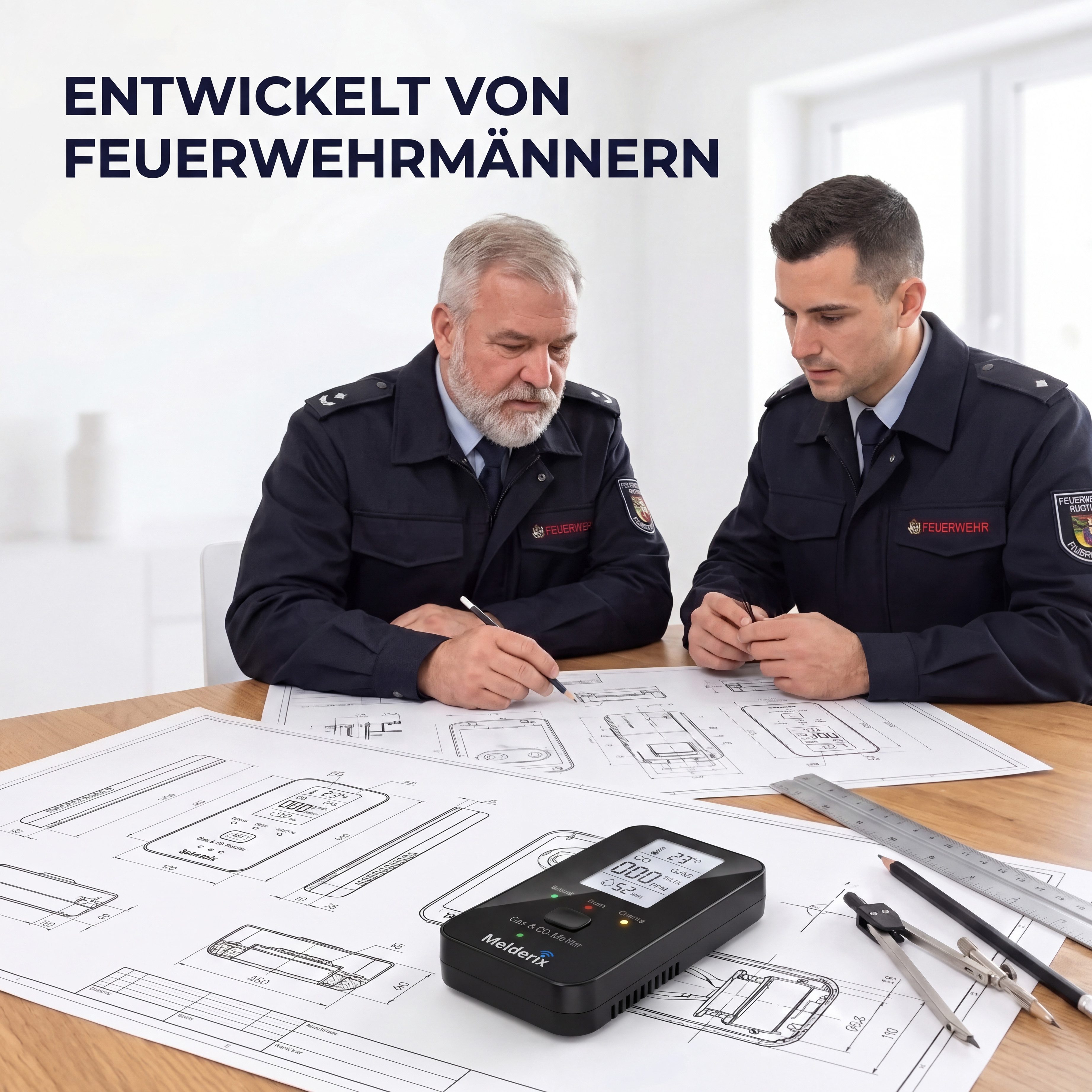 Melderix 4 in 1 CO Detektor für Boote & Yachten